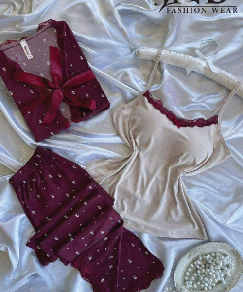 بجامه 3 قطع نبيتى